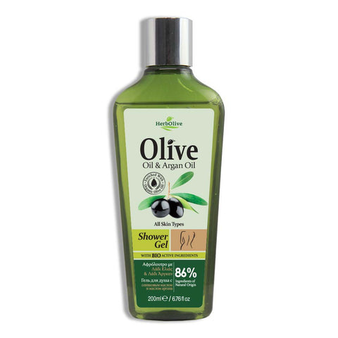 HerbOlive Shower Gel Oil & Argan Oil - 200 ml